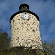 De klokkentoren van Aubusson